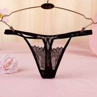 GS344 - Celana Dalam G-String Wanita Tali 2 Hitam