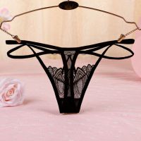 GS344 - Celana Dalam G-String Wanita Tali 2 Hitam - Thumbnail 2