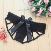 P620 - Celana Dalam Panties Hipster Hitam Pita Terbuka Belakang