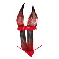 L1289 - Baju Tidur Lingerie Teddy Bodysuit Dress Halter Merah Hitam Tali-Tali