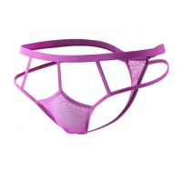 GP074 - Celana Dalam G-String Pria Ungu Transparan