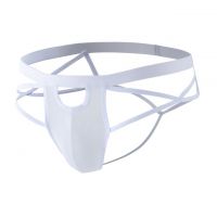 GP077 - Celana Dalam G-String Pria Putih Transparan