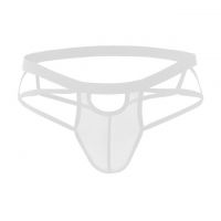GP077 - Celana Dalam G-String Pria Putih Transparan - Thumbnail 2