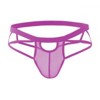GP078 - Celana Dalam G-String Pria Ungu Transparan - Thumbnail 2