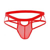 GP079 - Celana Dalam G-String Pria Merah Transparan - Thumbnail 2