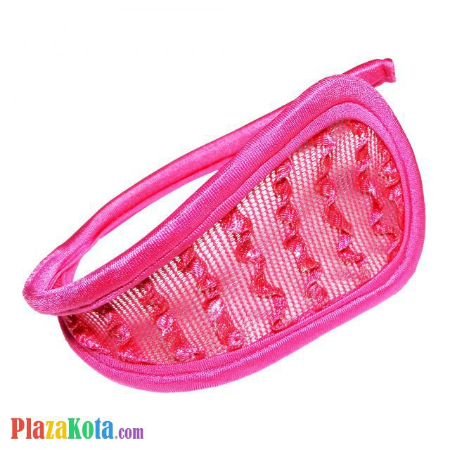 CS014 - Celana Dalam C-String Wanita Magenta Transparan Renda - Photo 1